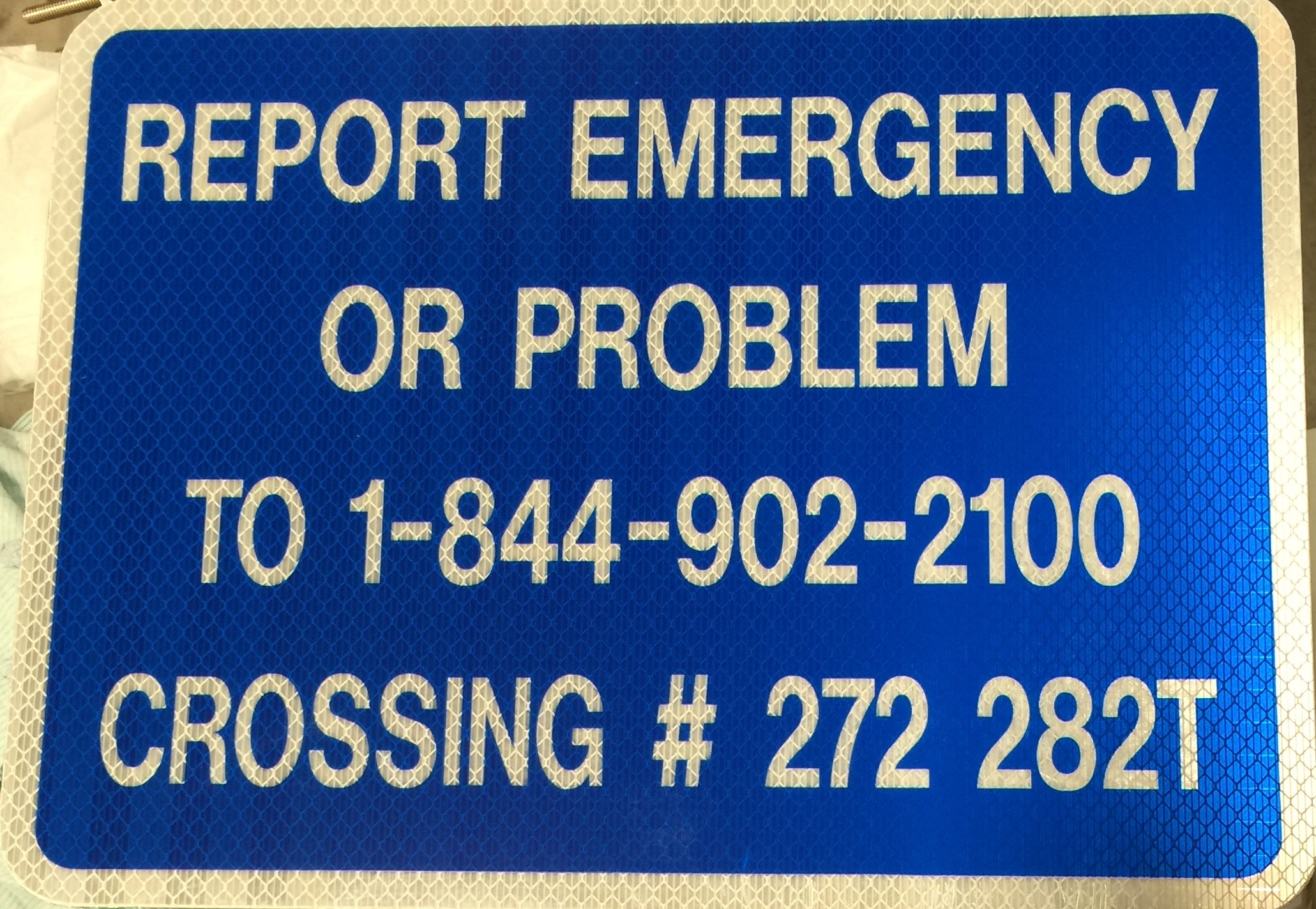 9460CEXXXX Custom Emergency Notification Signs